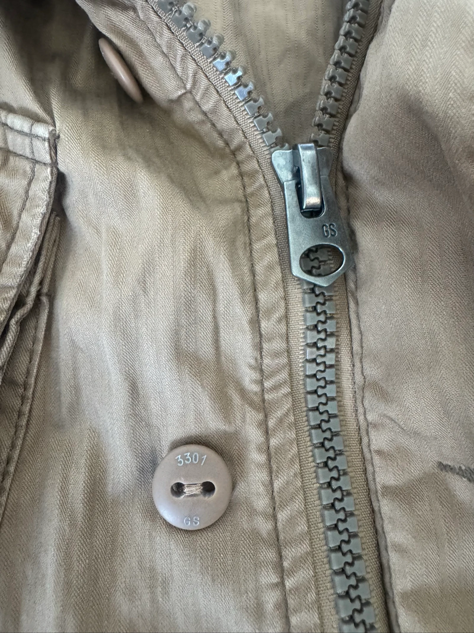 G-Star RAW Officer Delta Military Field Jacket Brown Utility Cotton Vintage L – photo 10